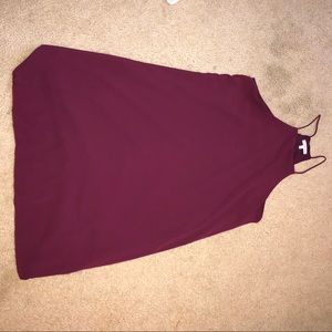 High neck dress